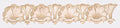 #136 Classical Shell Border Stencil