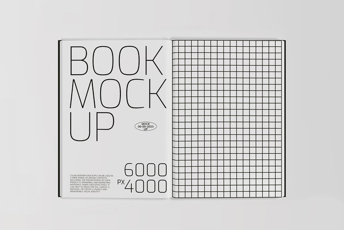 4 Book Mockup Set