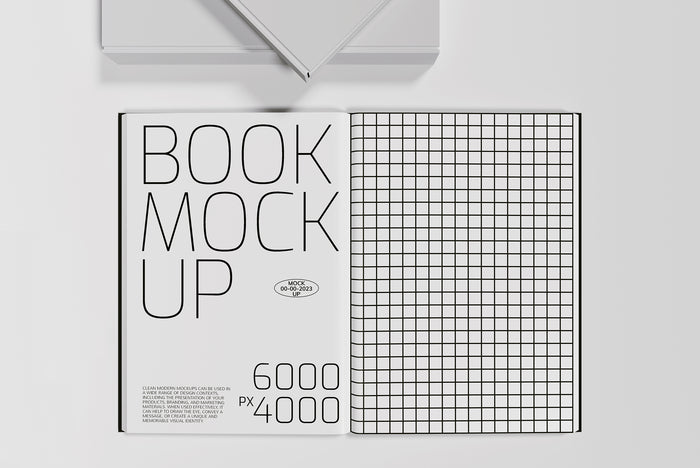 4 Book Mockup Set