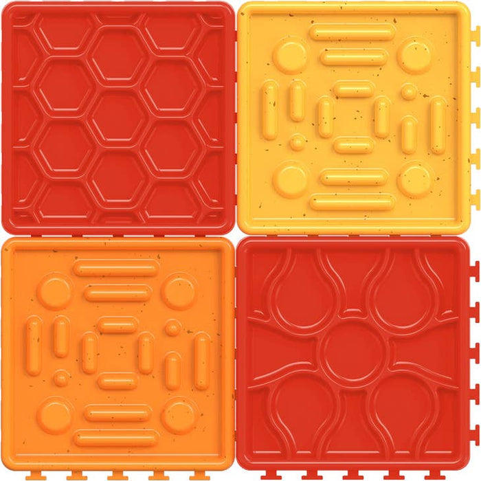 4 Piece Interlocking Lick Pad