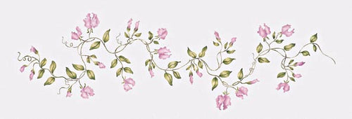 #410 Sweetpea Vine Stencil