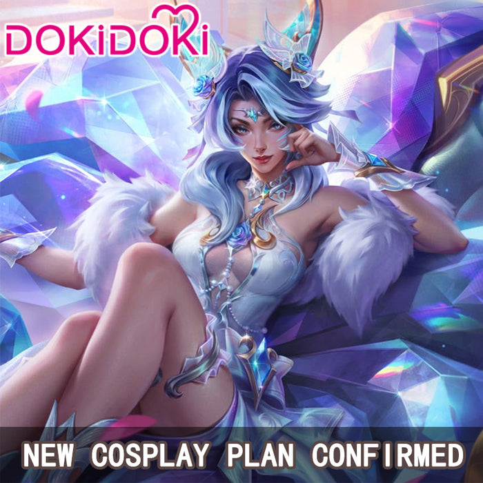 $5 Deposit =10% off Coupon DokiDoki Game Cosplay Crystal Rose Fox  Costume