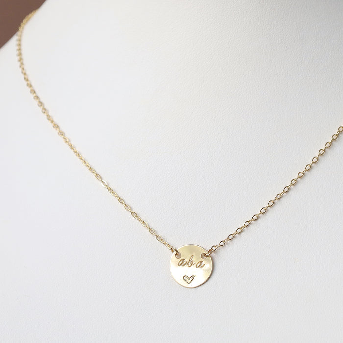 Aba Mini Coin Necklace