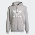 adidas Adicolor Classics Trefoil Hoodie | Grey | Men's