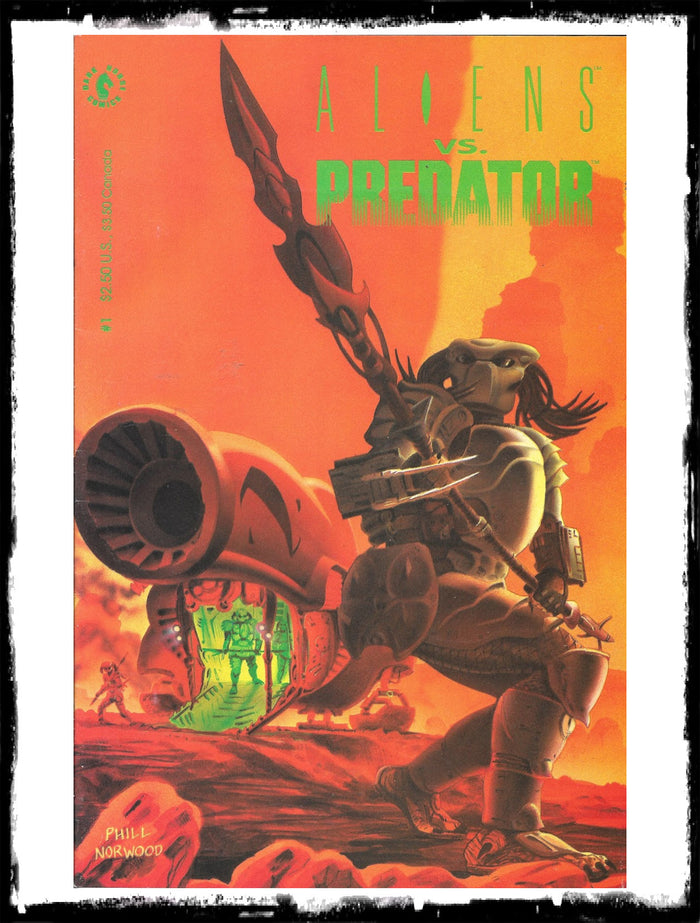 ALIENS VS PREDATOR - #1 CLASSIC BOOK (1990 - VF+/NM)