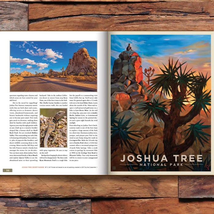 Anderson Design Group 63 National Parks: Updated Edition HARD COVER Coffee Table Book