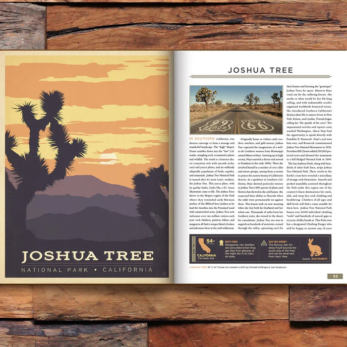 Anderson Design Group 63 National Parks: Updated Edition HARD COVER Coffee Table Book