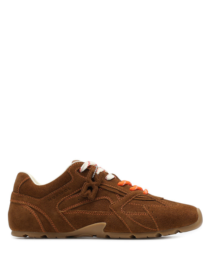 Atlas Tan Suede Sneakers - Nokwol