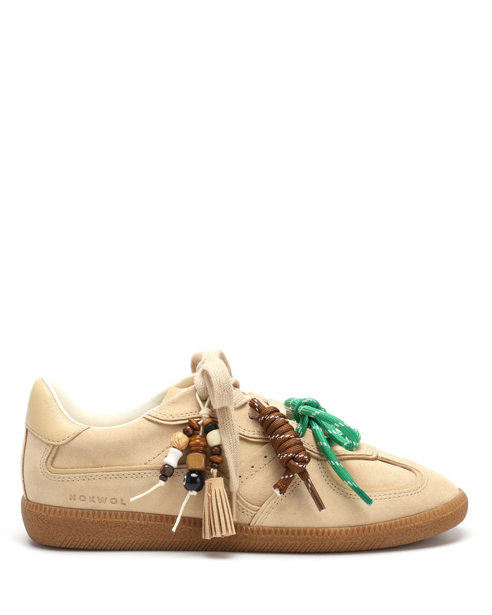 August Beige Suede