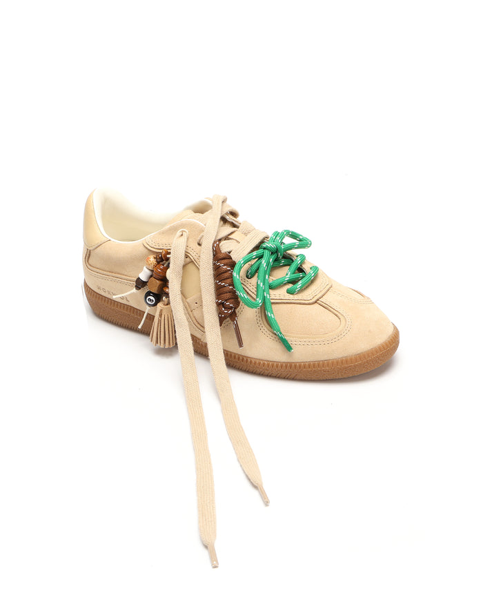 August Beige Suede