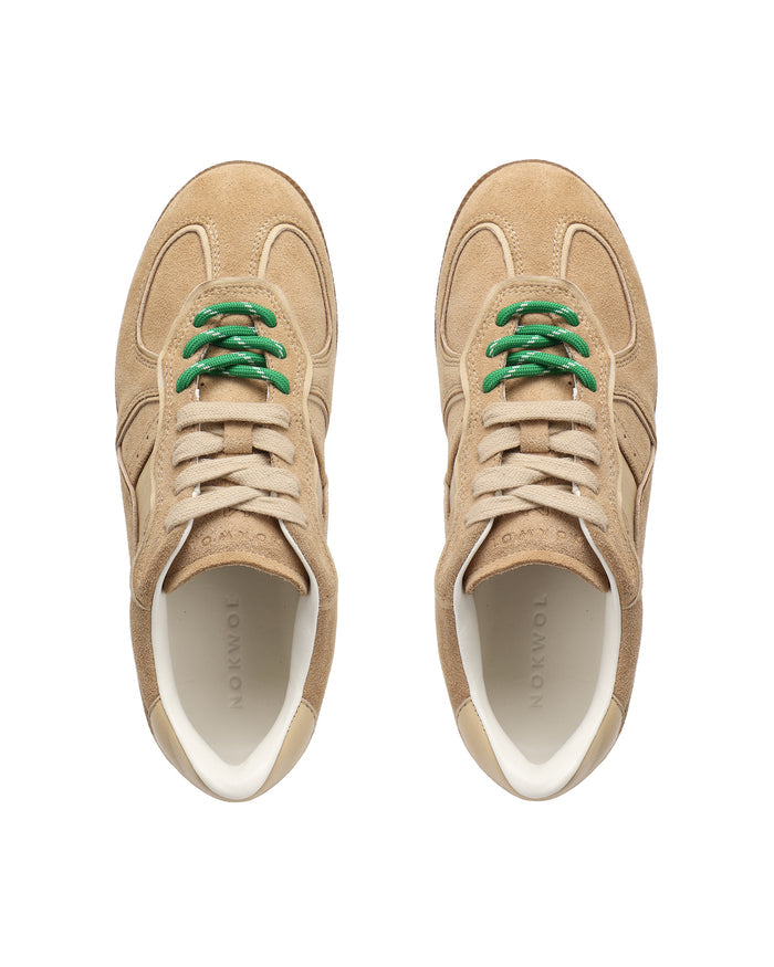 August Beige Suede