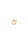 Thatch Aurelie Puffy Heart Clip Charm in gold