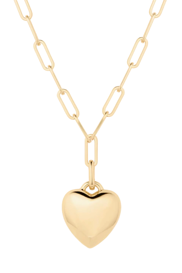 Aurelie Puffy Heart Clip Charm
