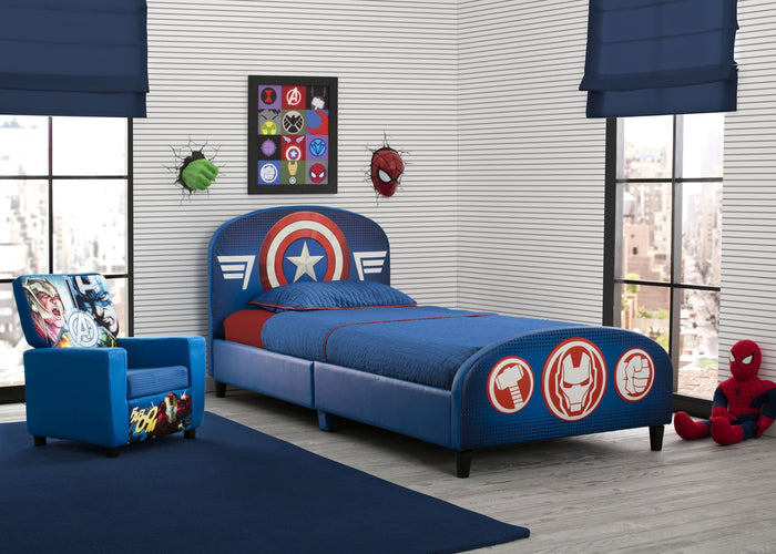 Delta Children Avengers Upholstered Twin Bed Avengers (1160)