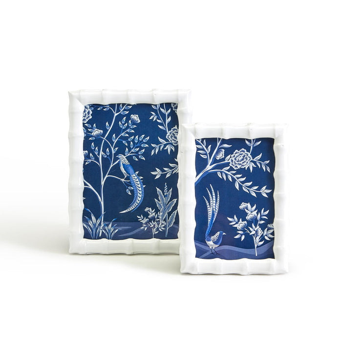 Aviary High Gloss Faux Bamboo Photo Frame.