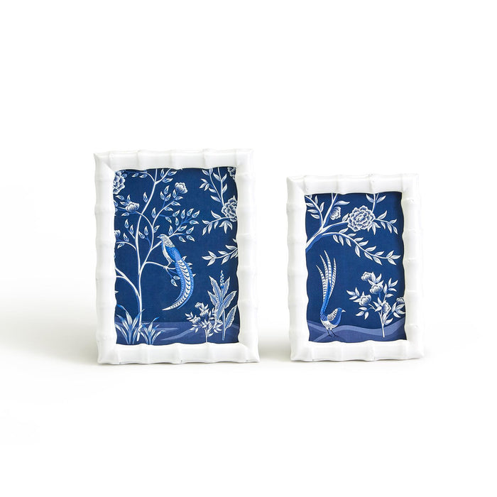 Aviary High Gloss Faux Bamboo Photo Frame.