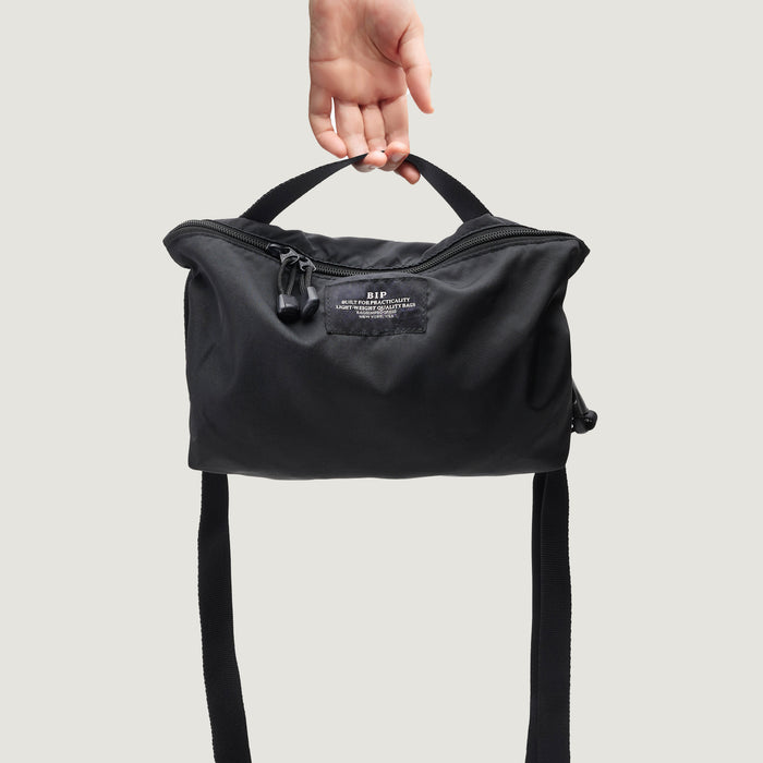 Bags in Progress Fannypack Crossbody  - Black