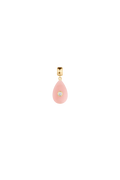 Thatch Bardot Pink Opal Bail Charm in gold
