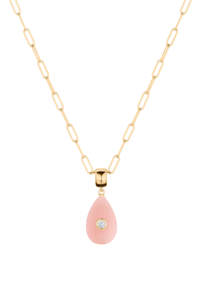 Bardot Pink Opal Bail Charm