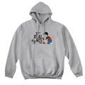 Baseline - Blockhead Hood (Grey Melange/Red & Blue)