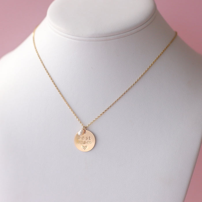 Best Mom Necklace