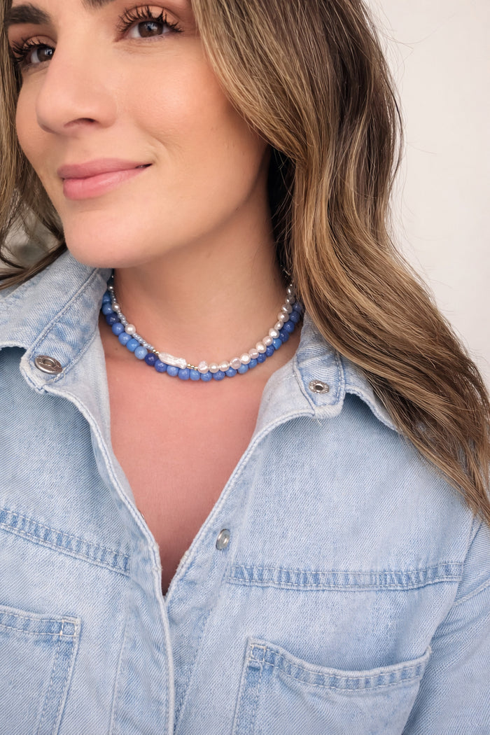 Blue Skies Necklace Set