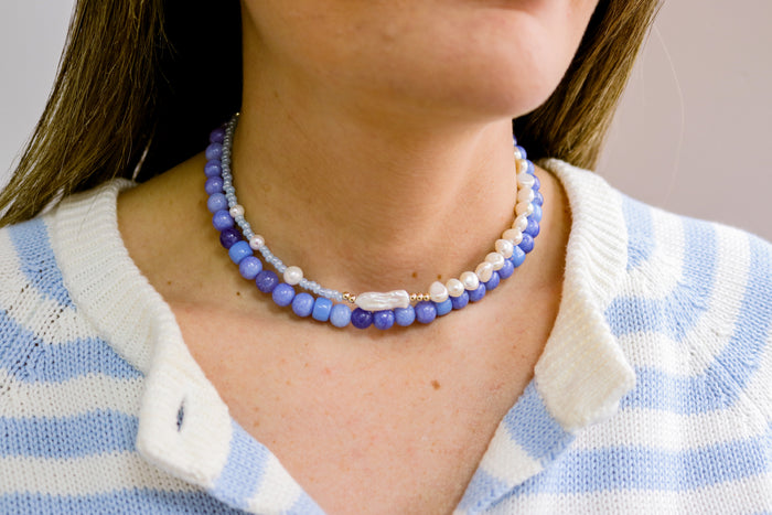 Blue Skies Necklace Set