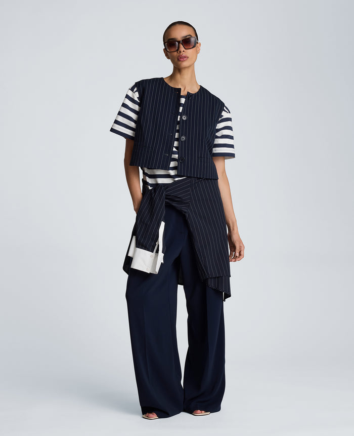 Boat Neck Boyfriend Tee