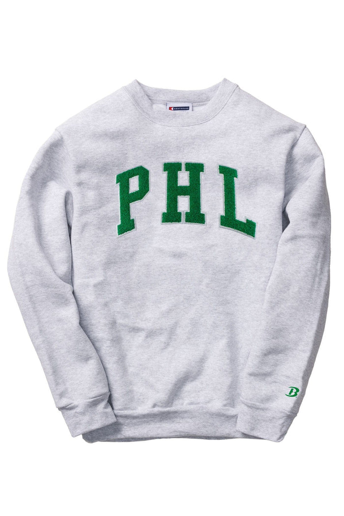 Boathouse | PHL Chenille Crewneck | Green