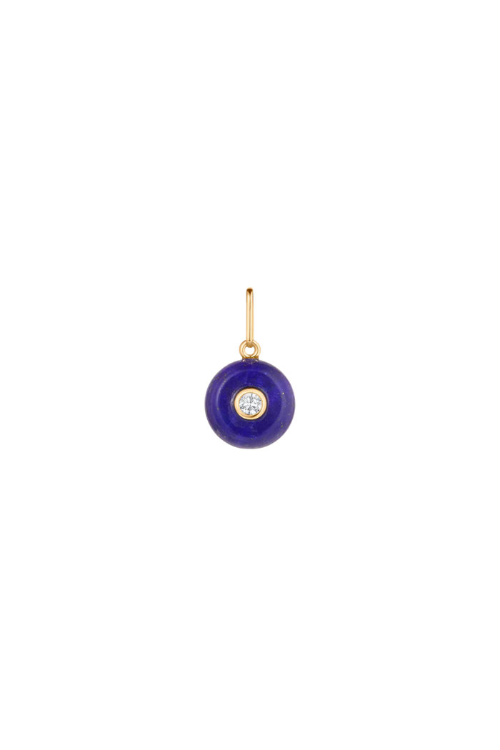 Thatch Bon Bon Lapis Charm in gold