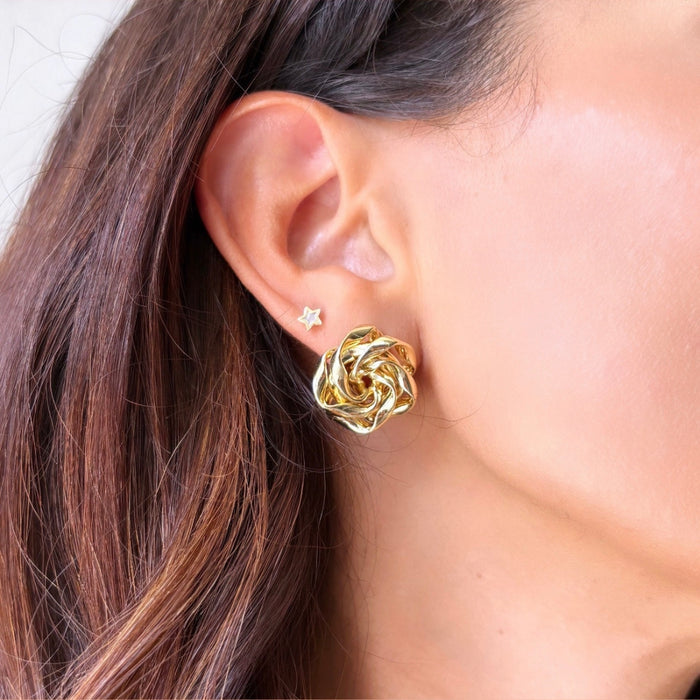 Bow and Bold Earrings