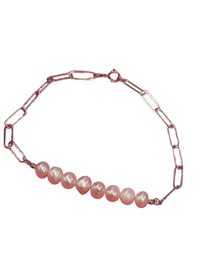 Bracelet-Silver Cedros Pearl