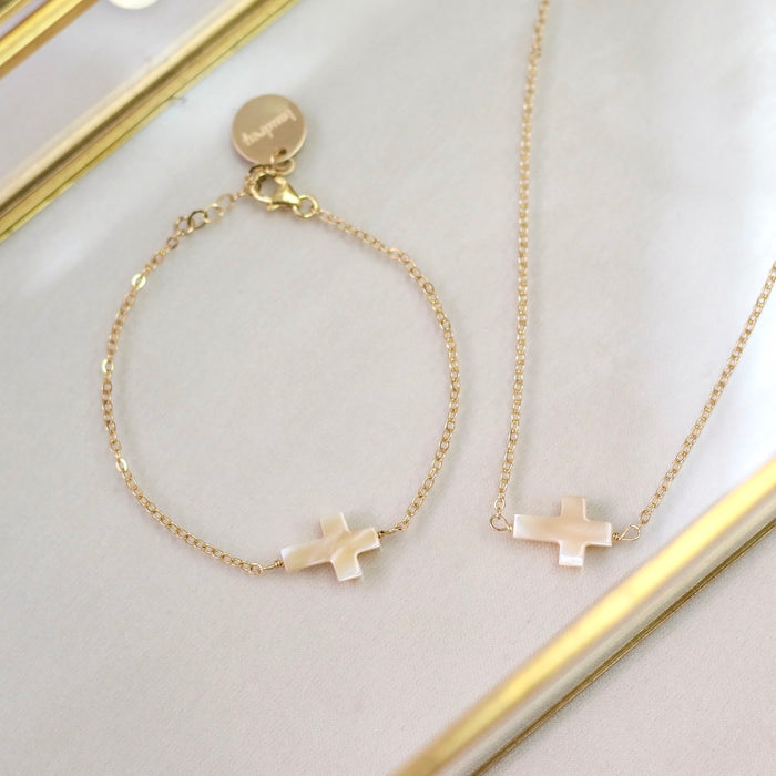 Cafe au lait Blessed Necklace