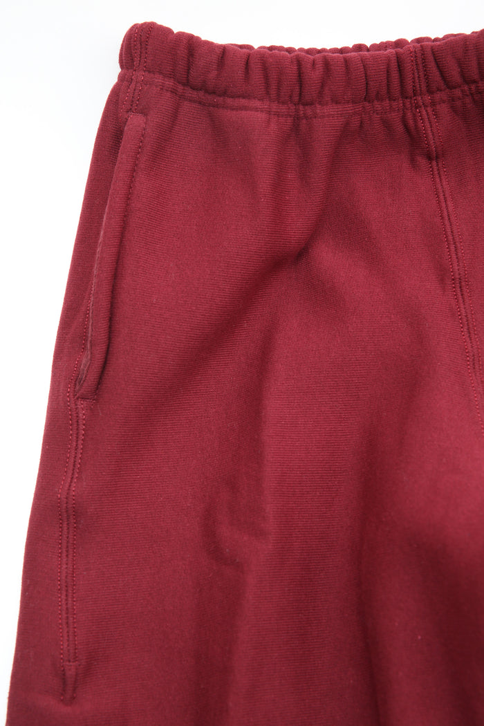 Camber #233 Cross-Knit Heavyweight Sweat Pant - Burgundy