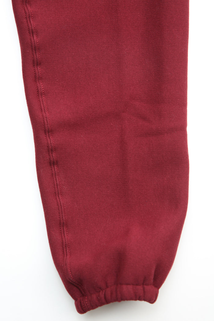 Camber #233 Cross-Knit Heavyweight Sweat Pant - Burgundy