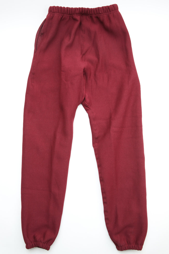 Camber #233 Cross-Knit Heavyweight Sweat Pant - Burgundy