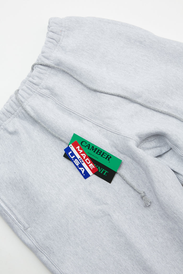 Camber #233 Cross-Knit Heavyweight Sweat Pant - Grey