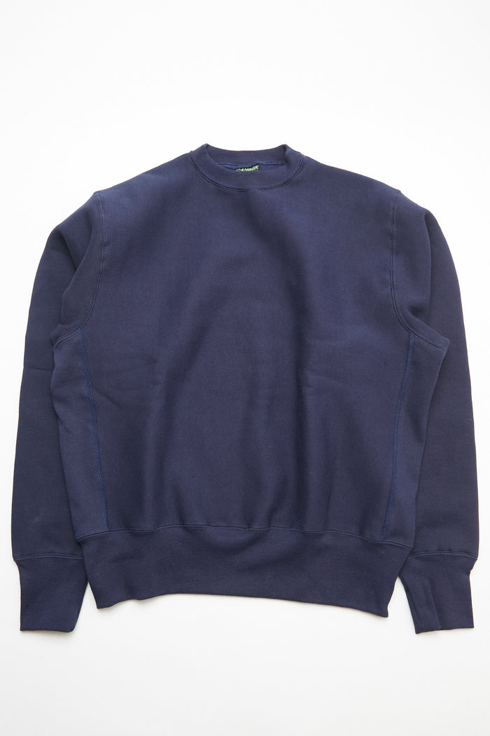 Camber #234 12 oz. Cross Knit Crewneck Sweatshirt - Navy