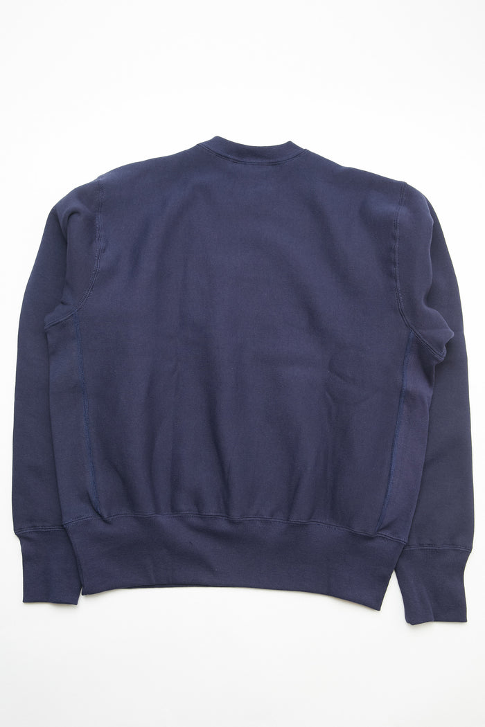 Camber #234 12 oz. Cross Knit Crewneck Sweatshirt - Navy