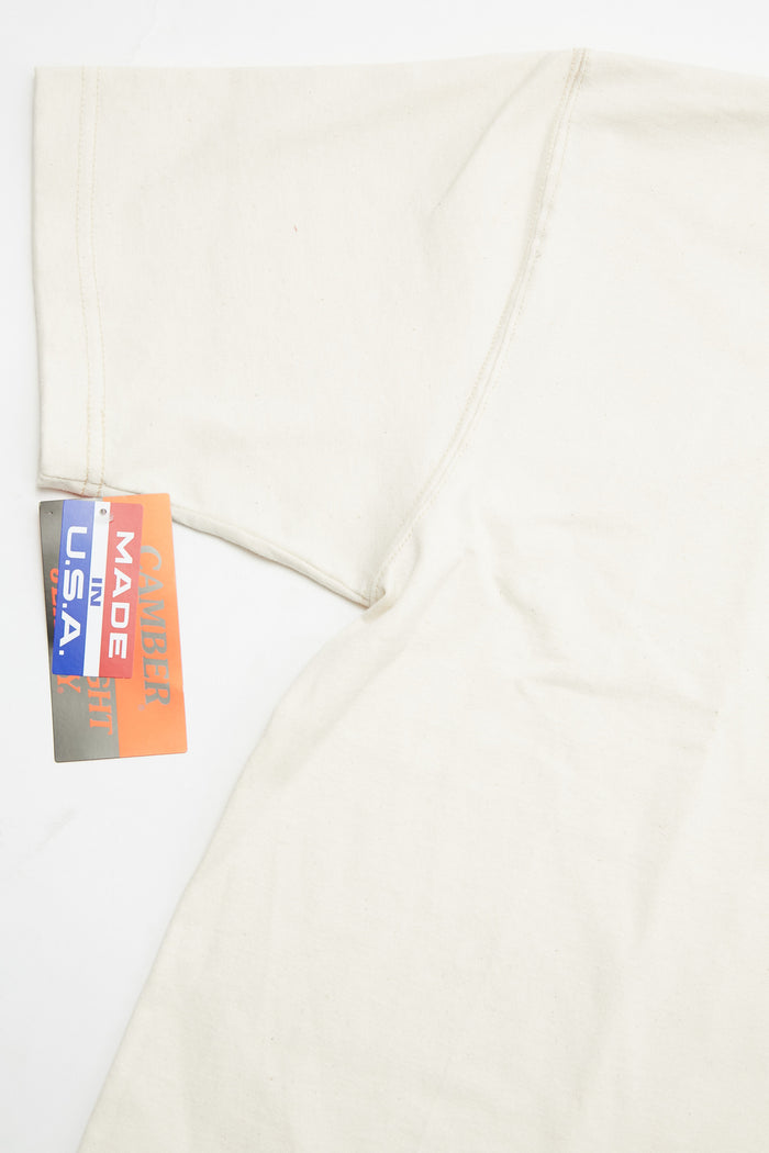 Camber Max Weight Heavyweight Pocket T-Shirt #302 - Natural