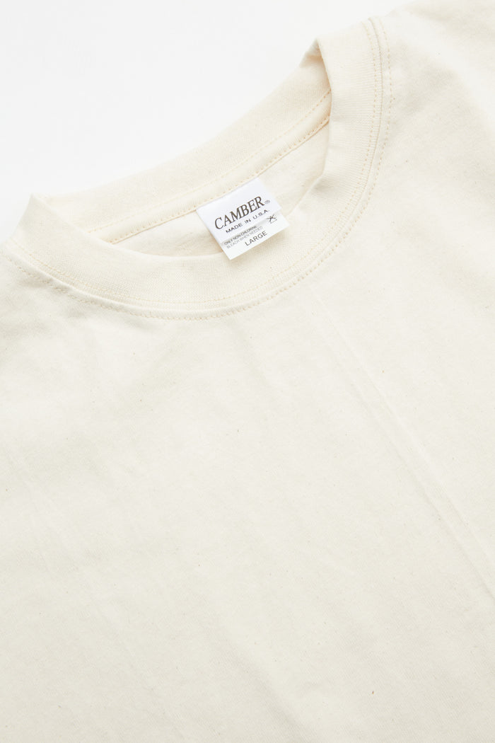 Camber Max Weight Heavyweight Pocket T-Shirt #302 - Natural