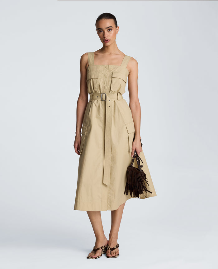 Cargo Midi Dress