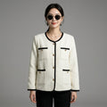 Veste oversize casual en coton pour femme - K-fashion - Taille XL - Grande Taille