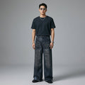 Pantalon denim droit lavé pour homme - K-fashion - Taille S