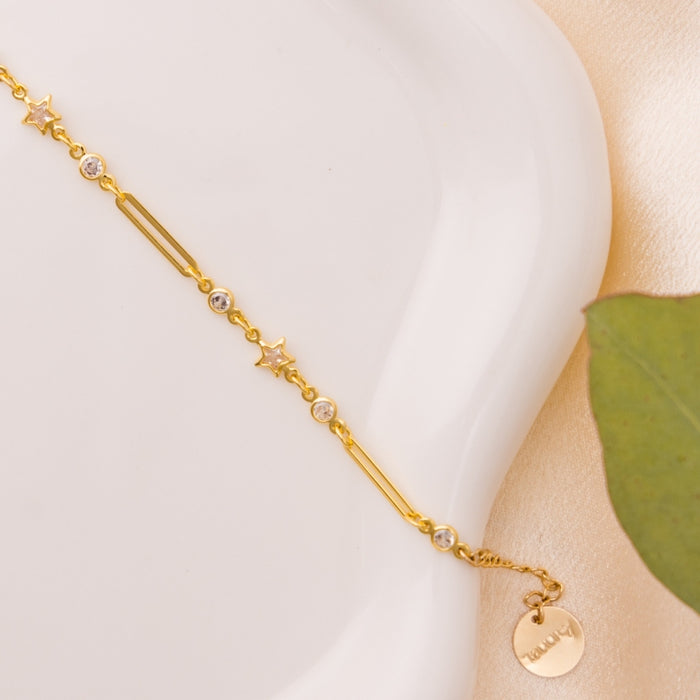 taudrey celestial bracelet closeup
