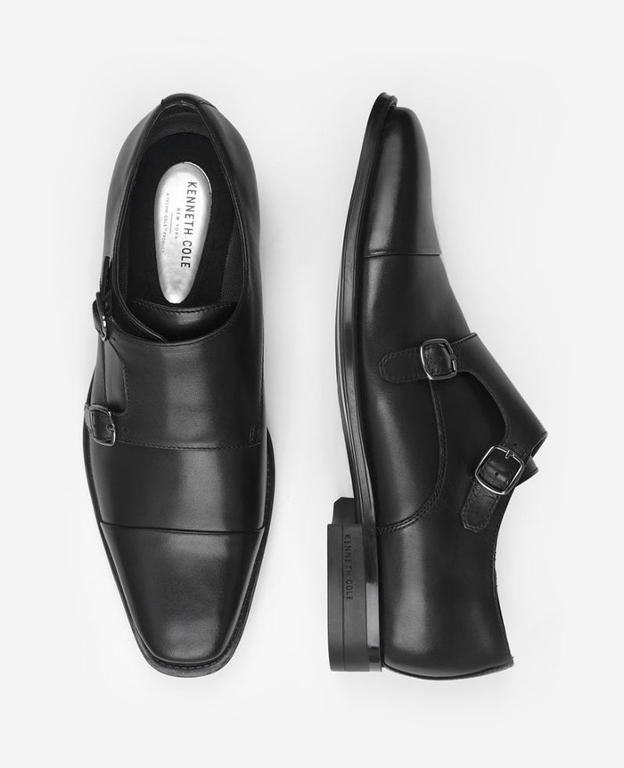 Charles Monk Strap Cap Toe Oxford