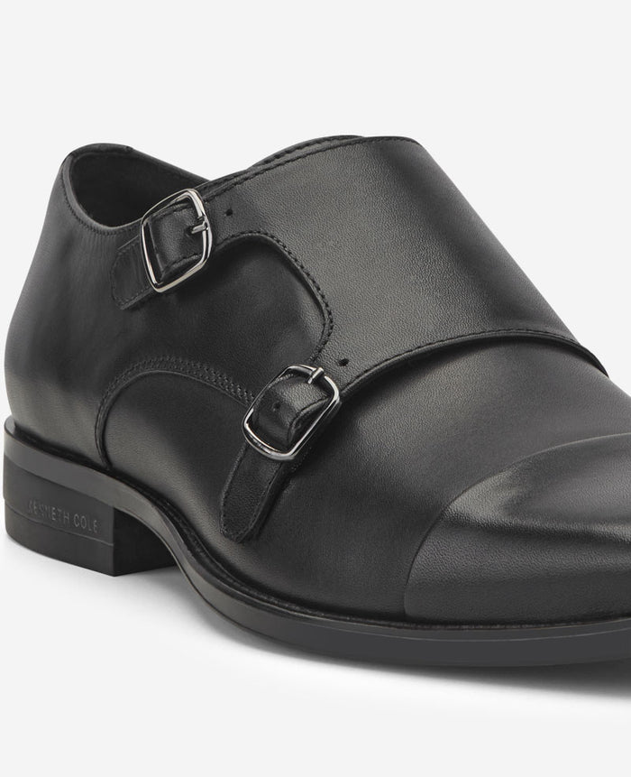 Charles Monk Strap Cap Toe Oxford