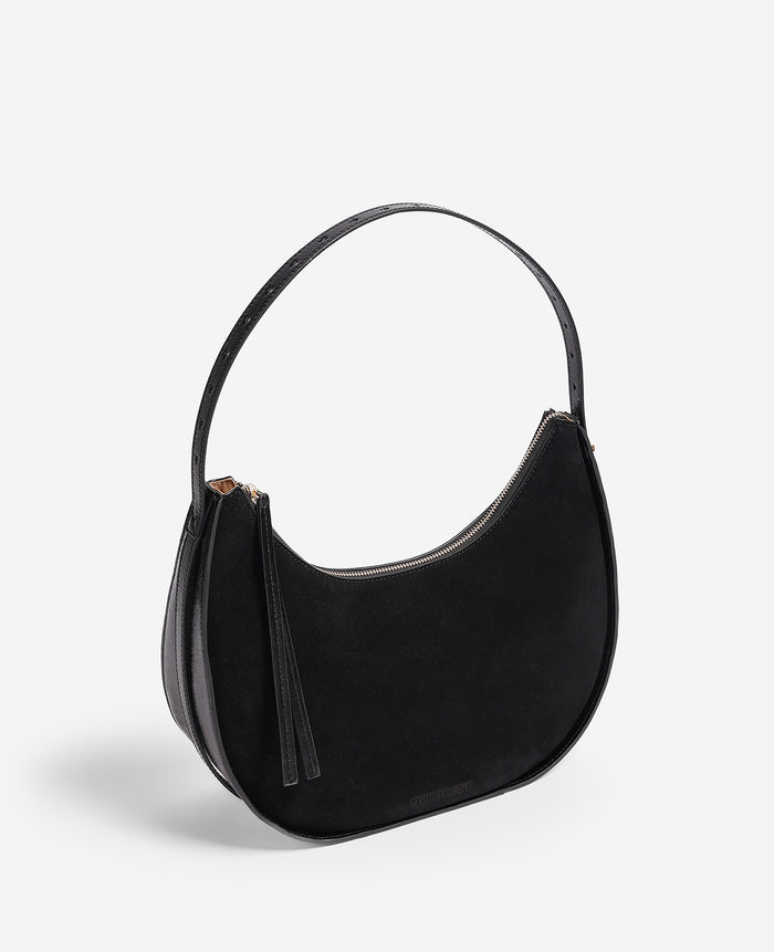 Chelsea Medium Suede Hobo Bag