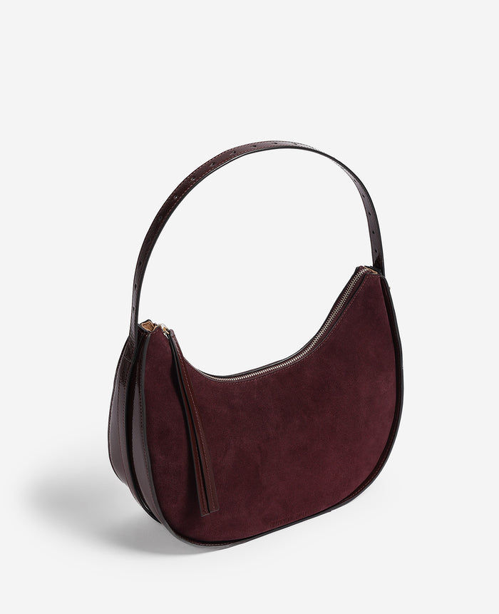 Chelsea Medium Suede Hobo Bag