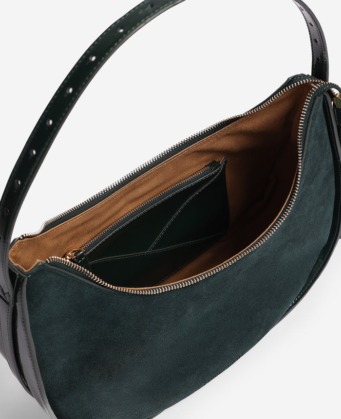 Chelsea Medium Suede Hobo Bag